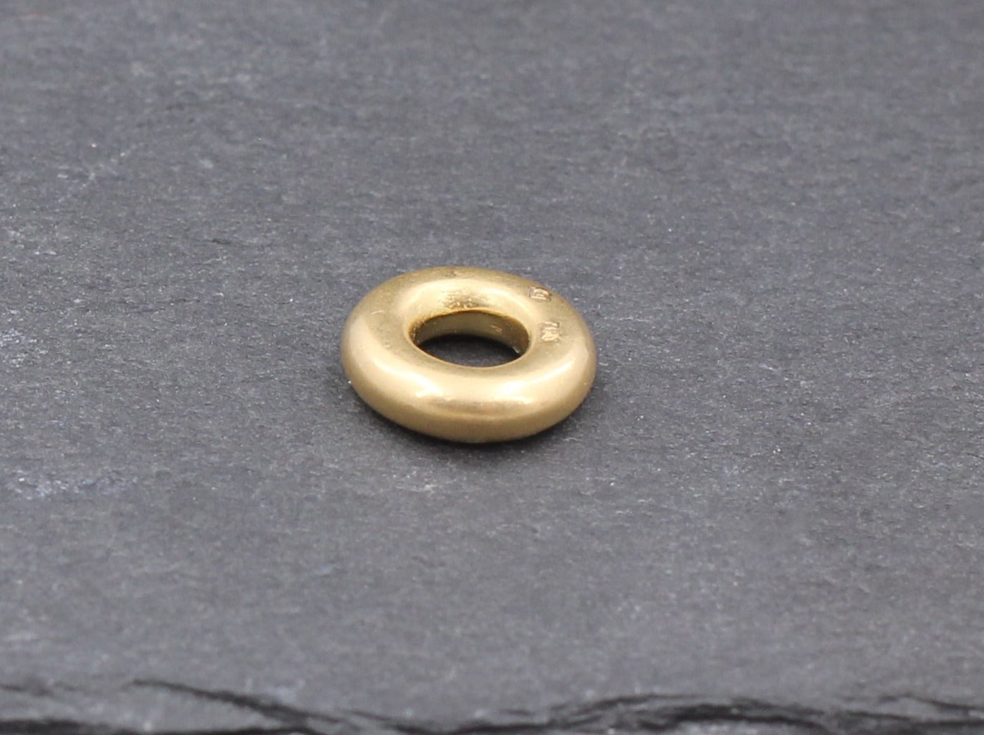BUNZ Designer ANHÄNGER " Donut " | 10mm | 750 Gelbgold