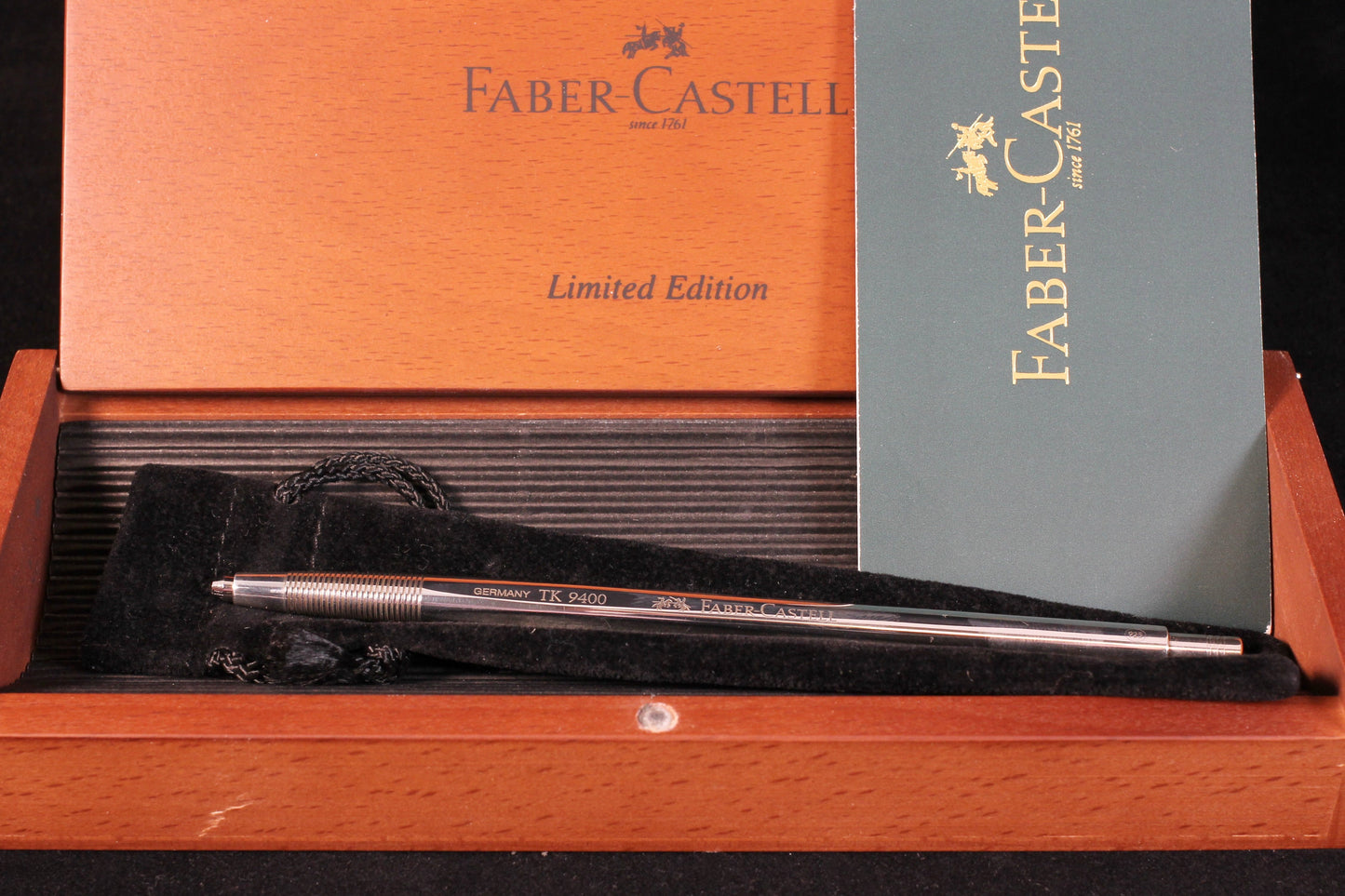 FABER-CASTELL TK 9400 BLEISTIFT / FALLMINENSTIFT | 925 Silber | LIMITED EDITION