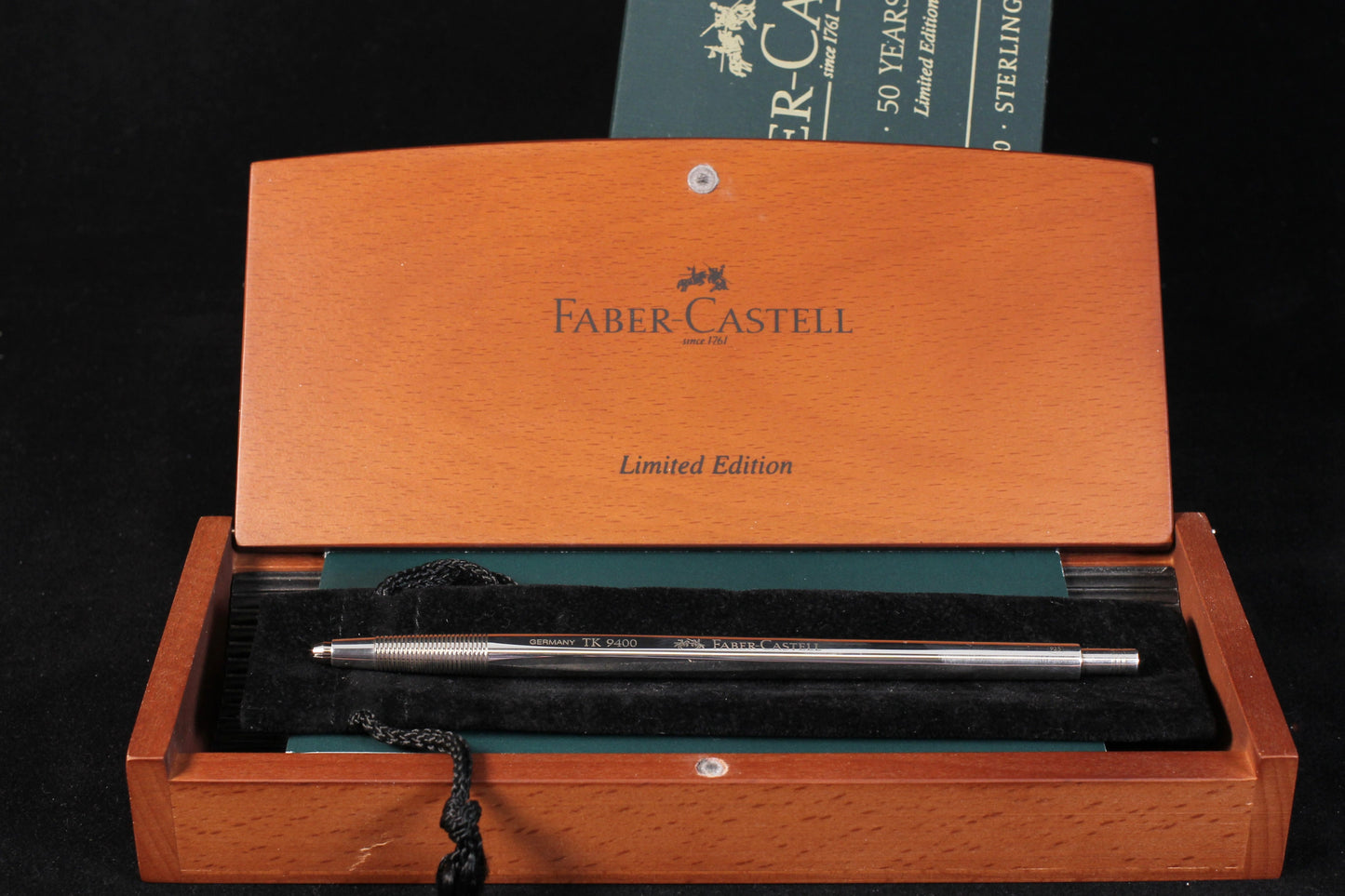 FABER-CASTELL TK 9400 BLEISTIFT / FALLMINENSTIFT | 925 Silber | LIMITED EDITION