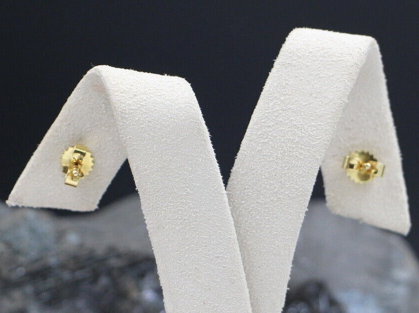 Exklusive Goldschmiede OHRSTECKER mit BRILLANTEN | 950 Platin & 750er Gold