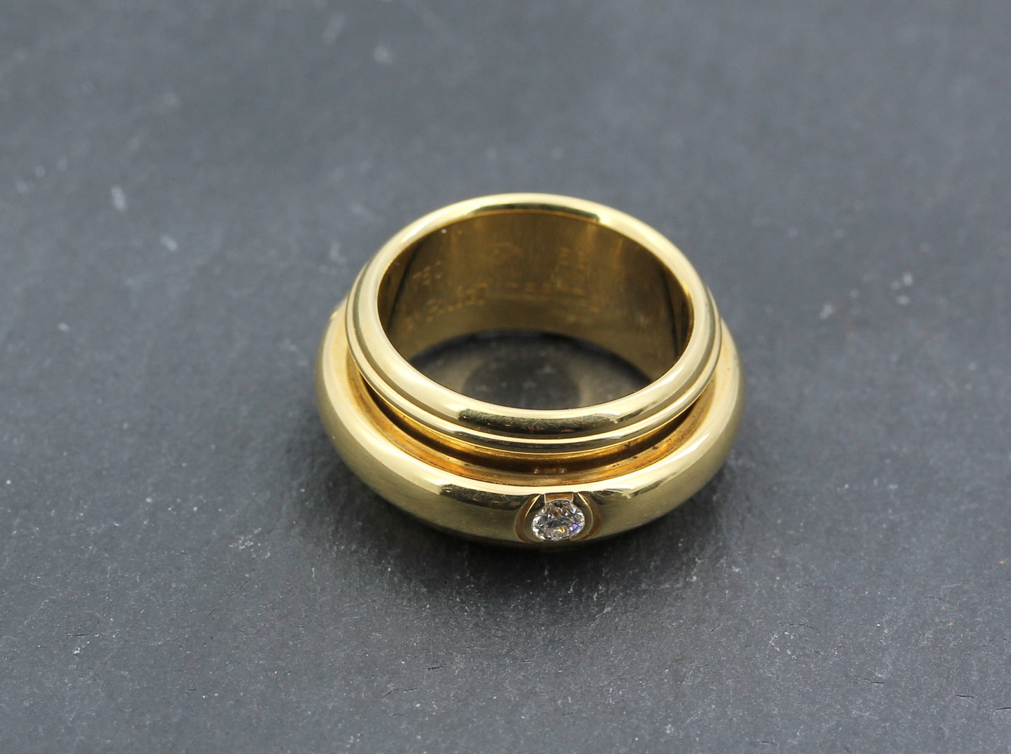 PIAGET Possession - Designer RING mit 3 BRILLANTEN | 0,39ct. | 750er Gelbgold | + Etui