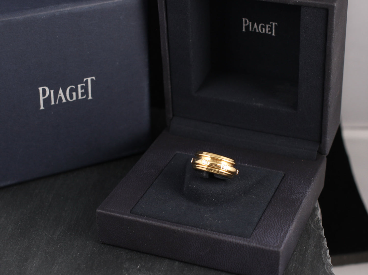 PIAGET Possession - Designer RING mit 7 BRILLANTEN | 0,28ct. | 750er Gelbgold